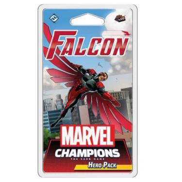 Imagem de Fantasy Flight Games Marvel Champions The Card Game Falcon Hero Pack - Jogo de estratégia cooperativa para crianças e adultos, maiores de 14 anos, 1 a 4 jogadores, 45 a 90 minutos de tempo de jogo