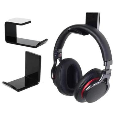 Imagem de Suporte Fone de ouvido Headset para mesa ou parede resistente minimali