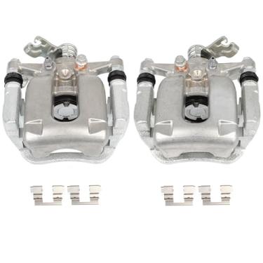 Imagem de SCITOO 18B5543 18B5542 Conjunto de pinças de freio a disco traseiro esquerdo e direito com suporte para Chevrolet para Cruze 2016-2019