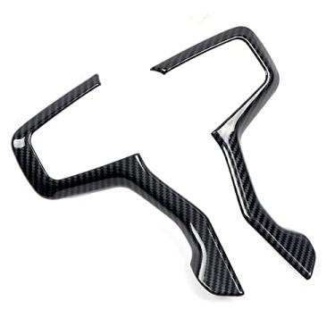 Imagem de Capa decorativa de volante estilo carbono para Chevrolet Silverado/GMC Sierra 2019-2022