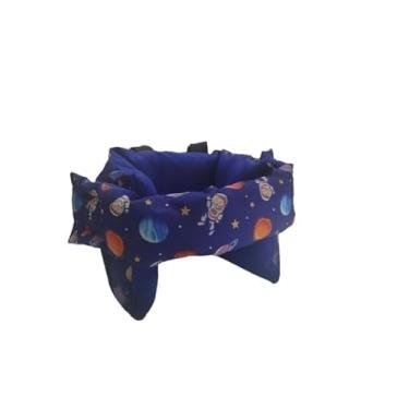 Imagem de Apoio de Cabeça Infantil com Faixa – Conforto e Segurança para os Bebês (Ursinha)