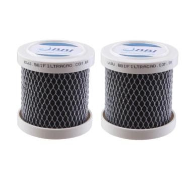 Imagem de Kit 2 Carvão Ativado para Geladeira Remoção Cheiro Bbi