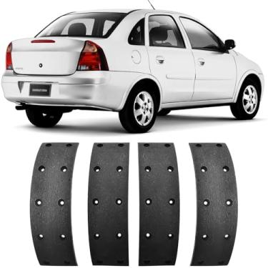 Imagem de Lona Freio Corsa 95 a 2006 Traseira Fras-le CB55