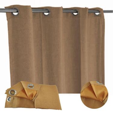 Imagem de Cortina Dupla Camada 8 Furos 1 Folha 1.40X2.60M