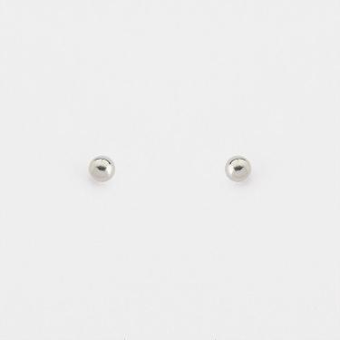 Imagem de Brinco Bolinha Polida Prata 925 - 6mm