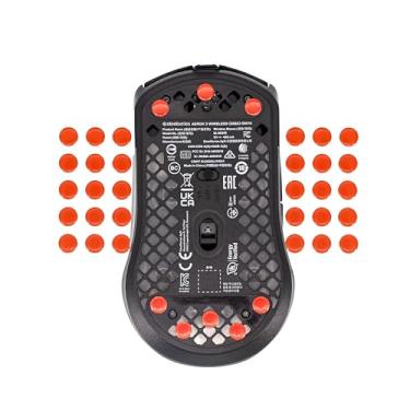 Imagem de GNAFETS Patins universais em forma de ponto para deslizamento suave, precisão e desempenho aprimorado – Compatível com Logitech G403, Razer DeathAdder, Steelseries Aerox 3, a maioria dos mouse de PC