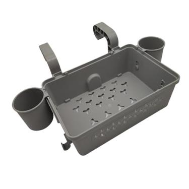 Imagem de Cesta suspensa para piscina, organizadores de grande capacidade para guardar óculos de proteção solar