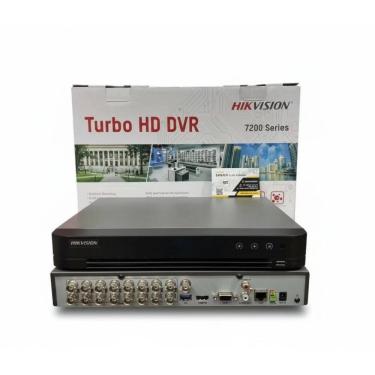 Imagem de Gravador Digital Dvr Hikvision 16 Canais 3K 5Mp 7200 Series