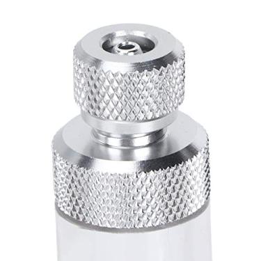 Imagem de Naroote Regulador de Bolha de Co2, Válvula de Fluxo de Cilindro de Aço Inoxidável, Mesa de Descompressão de Plantas Aquáticas para Entusiastas de Aquários