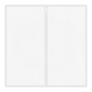 Imagem de Stgfyxgs Portão retrátil para bebês e cães, fácil de instalar, com divisória em grade para, casa, cozinha, escadas e outros ambientes, Branco, M