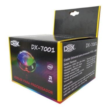 Imagem de Cooler Gamer Dex Dx-7001 Lga Universal Led Rgb