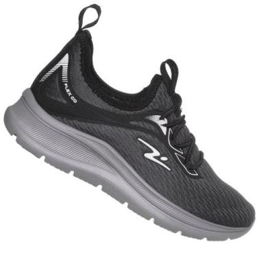 Imagem de Tenis Infantil Adrun Flex Go Kids 98300j Meninos, Grafite, 27
