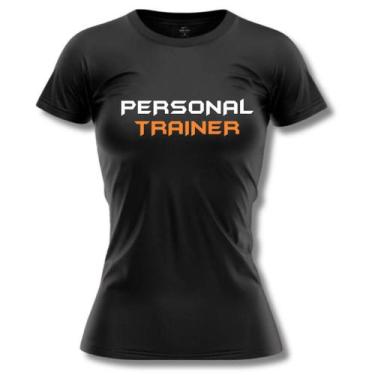 Imagem de Camiseta Feminina Personal Trainer Baby Look Uniforme Dryfit - CRIEL, 