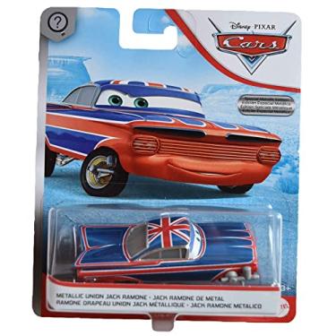 Imagem de Disney Pixar Cars Metallic Union Jack Ramone, [Blue] 1:55 Scale die cast