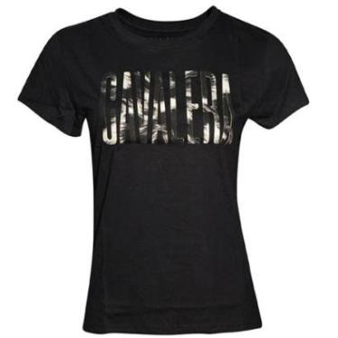 Imagem de CAMISETA CAVALERA SLIM LOGO FUR PB PRETA FEMININA-Feminino