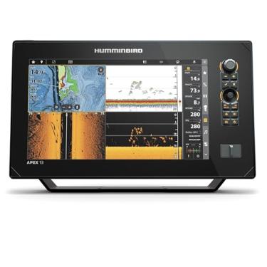 Imagem de Humminbird APEX 13 VX CHO GPS Fish Finder & Chartplotter, MEGA Side Imaging+ e HD Touchscreen (apenas cabeça de controle) com mapas LakeMaster e CoastMaster VX