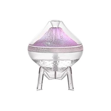 Imagem de BLWOTMOR Difusor de Ar de 360ml com Luz Ambiente Colorida, Ideal para Plantas, Casa, Hotel Ou Quarto, Branco, Tamanho real