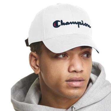 Imagem de Boné Champion Script Logo Aba Curva Branco-Masculino