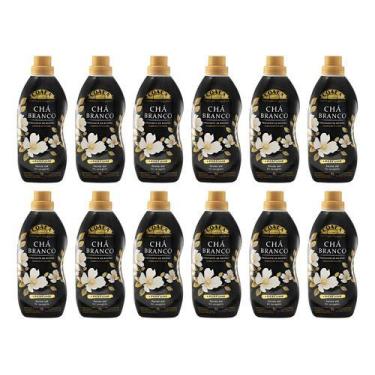 Imagem de Kit 12 Un. 1l Amaciante Concentrado Coala Laundry Chá Branco