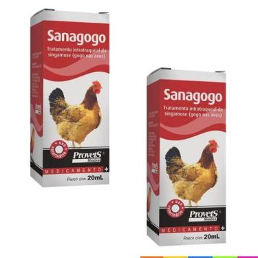 Imagem de Kit 2 Sanagogo 20ml Provets Simoes - PROVES SIMOES