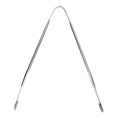 Imagem de Pinça giratória de linguiça para churrasco Ainoli Pinça para cachorro-quente de aço inoxidável de 16 polegadas para coleta de churrasco e acampamento ao ar livre