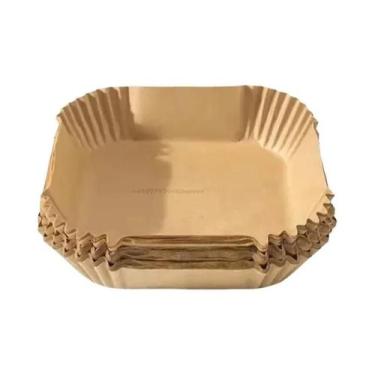 Imagem de Papel Antiaderente Para Cozinha, Placa Descartável Para Air Fryer, Chu