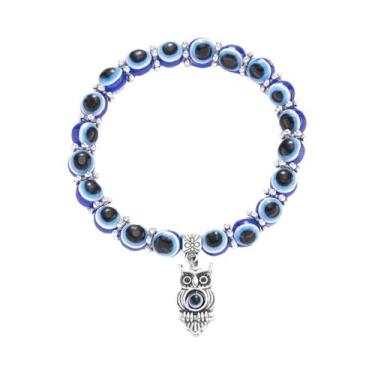 Imagem de Pulseiras Olho Grego Azul Para Homens E Mulheres, Joias Turcas Artesan