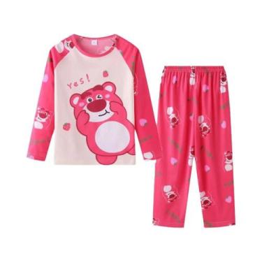 Imagem de Conjuntos De Pijamas Para Meninos E Meninas Com Estampa De Stitch, Cam