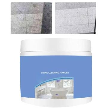 Imagem de Removedor de manchas de gordura | Pó de lavagem de pedra de chão - Suprimentos de remoção de manchas de graxa, pó de limpeza de cozinha multifuncional para pia, geladeira