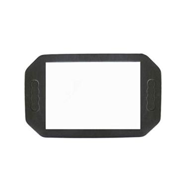 Imagem de Yinhing Espelho de Salão, Espelho Portátil Com Superfície Sem Distorção de Alta Definição e Alça Deslizante, Moldura Leve de Espuma EVA para Maquiagem de Estilo de Cabelo (BLACK)