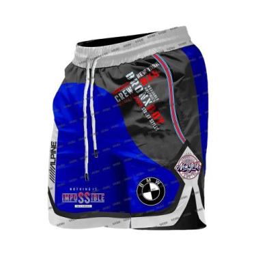 Imagem de Bermuda Masculina Respirável De Secagem Rápida BMW Para Motociclismo E