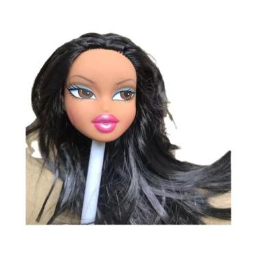 Imagem de Cabeças De Bonecas Bratz Versão Rara 2001, Pele Branca E Morena, Cabel