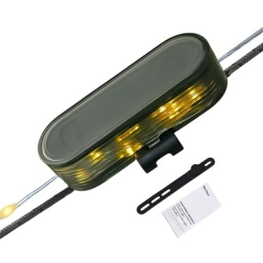 Imagem de Luzes De Cordão Exterior,Lâmpada de Barraca Impermeável de 2 Metros,Luzes Decorativas 4 Modos | Para Jardim Acampamento Festas e Atividades ao Ar Livre