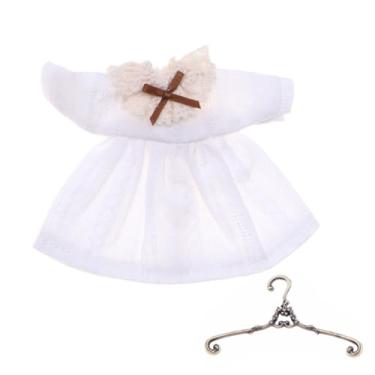 Imagem de Roupas para bonecas, roupas de boneca da moda - Roupas de vestir de boneca de pelúcia,Roupa de vestido em miniatura, pequenos desenhos animados de roupas de brinquedo para crianças meninos meninos