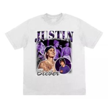 Imagem de Camiseta Oficial Justin Bieber - Unissex, Adquira Já! - Loja Dinka, M
