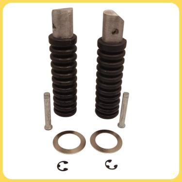 Imagem de Pedaleira Traseira Honda Biz 100 Biz 125 Pop 100 Aluminio