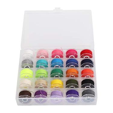 Imagem de Generic Linhas de Costura Coloridas Bobinas de Máquinas de Plástico Duráveis ​​Ferramenta de Bordado Doméstico para Trabalhos Manuais Carretéis de Costura para Todas As Máquinas Elétricas Domésticas, 36 Linhas de Grades para Acessórios de (plástico 2)