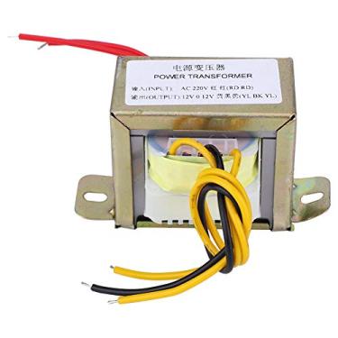 Imagem de Generic Transformador de Potência de Cobre Puro 12V 30W Converte Com Eficiência AC 220V Em AC Duplo 12V para Placa Amplificadora de 2.1 Canais (94)