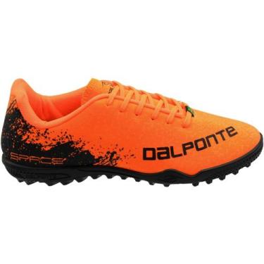 Imagem de Chuteira Society Dalponte Space Pixel Runner Masculina, 41, Laranja