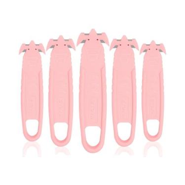 Imagem de Estilete De Segurança Para Abrir Caixas, Cortar Papelão, Encomendas E 