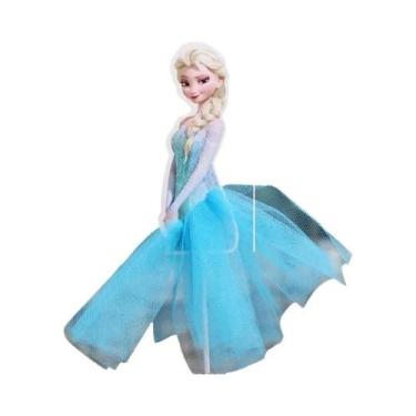 Imagem de Enfeites De Bolo Da Princesa Disney Frozen Para Chá De Bebê E Aniversá