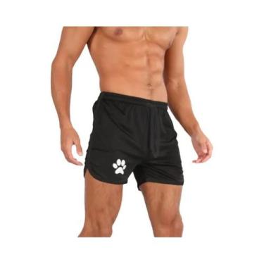 Imagem de Shorts Masculinos Respiráveis De Malha Para Academia, Fitness, Corrida