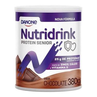 Imagem de Nutridrink Protein Senior Pó Chocolate - 380g  Danone