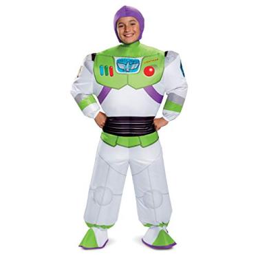 Imagem de Disguise Buzz Lightyear Inflatable Toy Story 4 Child Costume , White