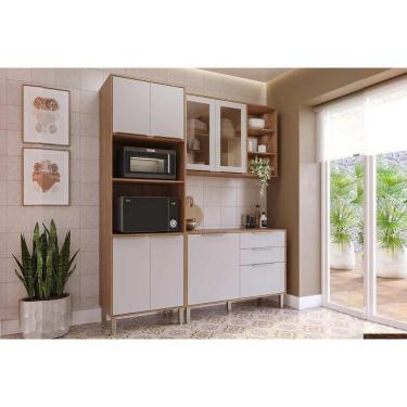 Imagem de Kit Modulado MGM 3 Peças Brilhante C3P55 Cinamomo/Off