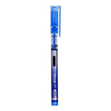 Imagem de Caneta Deli Roller Pen 0,5mm Azul - Embalagem com 12 Unidades