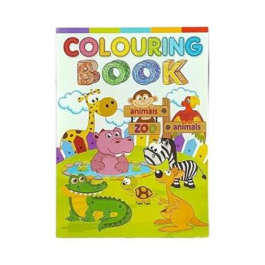 Imagem de Livro De Colorir Infantil Com Desenhos Animados, 20 Páginas, Estilo Gr