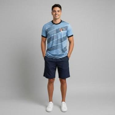 Imagem de Camisa Camiseta Masculina São Paulo FC Oficial Licenciada Edição Limitada-Masculino