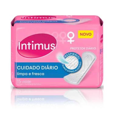 Imagem de Absorvente Cuidado Diário sem Abas Intimus C/ 15 Un