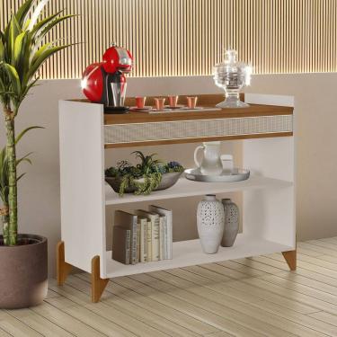 Imagem de Aparador para Sala de Estar Evidence Freijó/Off White